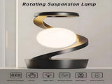 Rotating Levitating Night Light with RGB Colors & Wireless Charging 1-Second Palm-Activated Spin, V1107-ROTATING LEVITATING NIGHT LIGHT