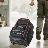 VEVOR Rolling Tool Backpack 72 Pockets Heavy Duty Roller Tool Bag on Wheels V952-GLGJBB15YC164X8V1001V0