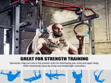 Gymnastic Rings, Exercise Olympic Rings with Adjustable Straps, Steel Buckles, Perfect for Workout, V1188-CYX-LHJ-2943