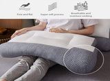 Soy Fiber Pillow Neck Pillow Cervical Ergonomic Pillow Pillow for Neck and Shoulder Pain V1294-YM0512-230315MQ01-1