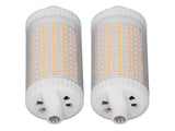 2Pcs R7S LED Light Bulb 118mm Dimmable 15W 154 LEDs Double Ended Floodlight for Home Night V1294-YM0626-3119220175112