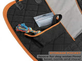 CARLA HOME Waterproof Dog Car Seat Cover Hammock - Black - Nylon - Dog Set Cover V178-36494