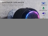 Portable Shower Speaker with Voice Assistant V1142-TM601099585871417