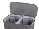 Laundry Hamper with Handles Lid Detachable Bag Fabric Laundry Separation Basket for Bathroom Utility V1294-YM0901-3117240247011