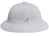 KANGOL Tropic Casual Bucket Hat K2094ST Summer Sun Brim Cap - White V563-K2094ST-WHT-XL