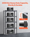 VEVOR Storage Shelves 18" D x 36" W x 72" H 5-tier Garage Storage Shelving，457 x 914 x 1829mm V952-JSBSXHJ18367ZVVUXV0