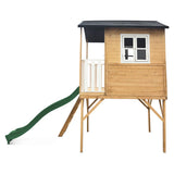 Lifespan Kids Burleigh Cubby House with 2.2m Slide V572-LKCH-BUR-GN