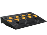 Rubber Curb Ramp 10.8 cm Rise Height Sidewalk Curb Ramp, 30 cm Width 50 cm Length Driveway Ramp for V767-VVR-SJDLYPDGB1197IMYQV0