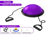 Hemisphere Trainer Portable Inflatable Balance Trainer, specifically designed for core training, V1102-BQXL003