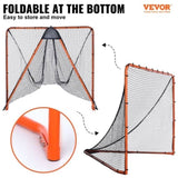 Lacrosse Goal, 1.8mx1.8m Lacrosse Net, Folding Portable Backyard Lacrosse Training Equipment, Steel V952-ZQGQQMTJK66YHI8WOV0