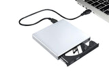 USB 2.0 Slim Protable External CD-RW Drive Writer Player for Laptop Notebook PC Desktop Computer V1263-JX-6363-2