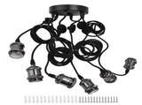 6 Arms Ajustable DIY Ceiling Spider Lamp Retro Beautifully Classic Spider Pendent Lamps V1294-YM0523-3119210197611