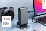 12-in-1 USB-C Hub with USB 3.0 Ports & Mini HDMI OTG Support V1263-JX-6336