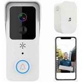 T32-1080P Wireless Video Doorbell with Indoor Chime, Macaron Color V1263-JX-5038