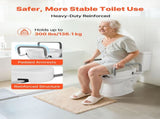 Raised Seat with Arms, 136.1 kg Load Capacity, 88.9 mm Lift Height, Widened Commode Elevated V952-AZSJGMTZD35YISHJB001V0