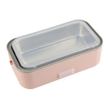 Electric Lunch Box Plug in Double Layer Stainless Steel Steaming Insulation Portable Food Warmer V1294-YM0715-3113220091614