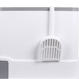 PaWz Cat Litter Box Fully Enclosed Kitty Grey PT1016-GY