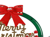 Christmas Wreath Lightation Artificial Red Berry Pine Needle LED Lighted Christmas Wreath V1294-YM0901-3119240059612