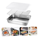 BBQ Grease Tray Storage Holder Set for Home Kitchen Use, and Easy to Clean V1369-AZ3-W-25375