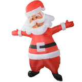 Santa Claus Cartoon Costumes Air Model Inflatable Costume Funny Dress Up Props Christmas Party V1263-JX-7886