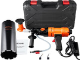 Diamond Core Drilling Machine, 4in Handheld Wet Concrete Core Drill Rig, 1100-2400RPM Two Speed & V952-SCJGSZKJYCY44KHH6V3