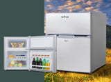 Glacio 65L Portable Fridge Freezer Bar Upright 12V/24V/240V Camping Caravan PFN-F-65-D-SI