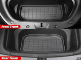 6 piece Tesla Model Y Floor Mats for Front and Rear Trunk Front Passenger and Driver Side V63-847811