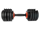 Powertrain GEN2 Pro 50kg Adjustable Dumbbell Set Weight Plates Home Gym DMB-TD1-AD3-2