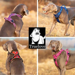 True Love No Pull Explosion Proof Dog Harness - Pink, L ZAP-TLH56512-19