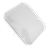 Zippered Hard Pouch PVC Clear Hard Shell Zipper Case Travel Bag for Building Blocks Puzzles V1294-YM0901-3117240278511