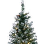 Christabelle 1.5m Pre Lit LED Christmas Tree with Pine Cones CMT-JFA-150-LED