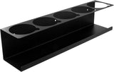 Heavy-Duty Aerosol Spray Can Holder Rack Organizer, Steel, Powder-Coated, Holds 20 Cans, 4 Pcs, V1258-DP02-C-2124