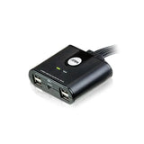 Aten Peripheral Switch 4x4 USB 2.0, 4x PC, 4x USB 2.0 Ports, Remote Port Selector, Plug and Play, V1202-V2-USA-US-424