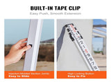 Measuring Rod 16-Feet/8ths 4 Sections Telescopic Grade Rod 1/8in w/ Bag V952-YZCLG16YCFEEEFB0YV0