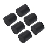 6PCS Furniture Leg Extender Plastic Round 4in Rise Black Furniture Risers for Home Office Sofa V1294-YM3114220090611-0421