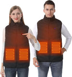 Heated vest for women and men with 9 heating zones, lightweight heating vest for winter V1259-DP01-BO-633