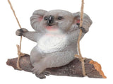 Swing Koala Sculpture Cartoon Synthetic Resin Animal Statues Decoration for Garden Decoration V1294-YM0717-3111220245911