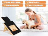 Large Dog Scratch Board with Dog Treat Drawer, Dog Scratch Pad for Nails & Replace Sandpapers V1370-AZ4-03807