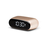 Lexon Minut Mini Alarm Clock - Gold V398-LD-LR154D