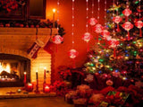 2022 New Year Red Lantern Curtain String Lights LED Spring Festival Fairy Light Street Festoon Light V1294-YM0715-10328603