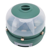 Stackable Grain Storage Container Single Layer 6 Grids Rotating Rice Dispenser for Kitchen V1294-YM0717-3118220217011