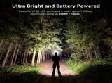 HeadLamp,2 Pack Super Bright LED Head lamp with 6 Lighting Modes,Waterproof,Battery Powered LED V1369-AZ3-W-22222