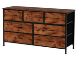 Levede Storage Cabinet Tower Chest CH1098-7-BR