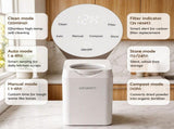 Devanti 4.5L Electric Composter Smart Compost Bin Kitchen Food Waste Recycler ECP-45L-WH