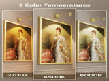 Picture Light for, Battery Operated Art Light for Paintings CCT Dimmable Spotlight for Art V1171-CB-BOM001480-2