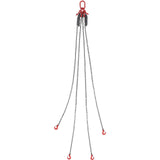 Chain Sling, 10 mm x 300 cm Chains with Hooks, G80 Engine Chain Hoist Lifts, 8 Ton/8344 kg V952-DGDLHHMGFH1JVNVOQV0