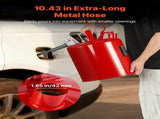 Safety Gas Can, 19 L Type II Red Safety Can for Gasoline with Stainless Steel Flame Arrester, V952-IIXAQGHSJS5J6X3JB001V0
