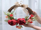 Simulation Peony Garland Outdoor Decoration Garland Wedding Home Door Decoration V1294-YM0715-211102XU04-3