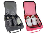 Golf Shoe Bag For Women Men Zippered Shoe Bags With Ventilation Golf Shoe Travel Bag For Tees-Socks V1192-AZ-W-14893