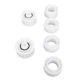 4 Pack Guide Wheels Replacement Pool Cleaner Guide Wheels with 2 Pully Gears for Maytronics for V1294-YM0901-3111240139211